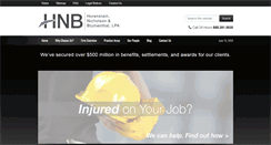 Desktop Screenshot of hnb-law.com